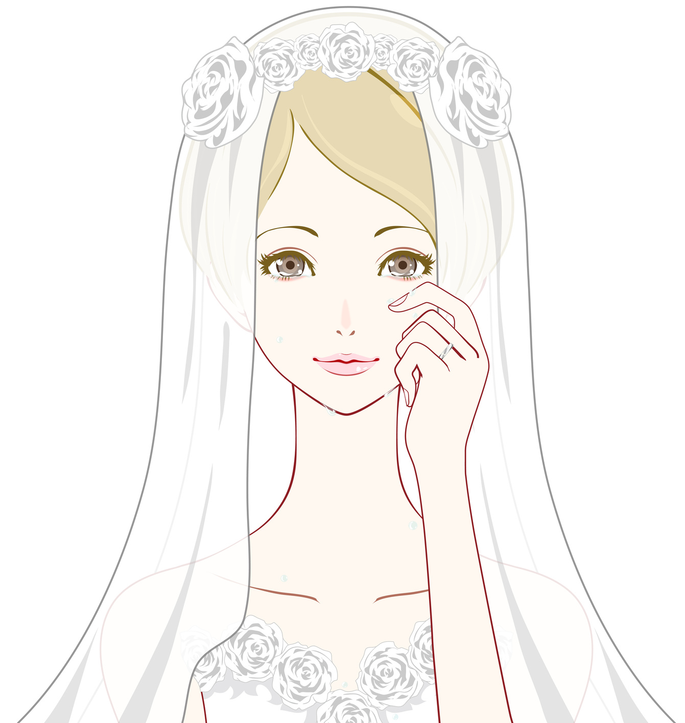 花嫁 涙